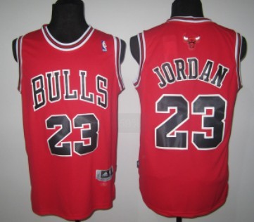 Chicago Bulls #23 Michael Jordan Revolution 30 Swingman Red Jersey - Zenithce