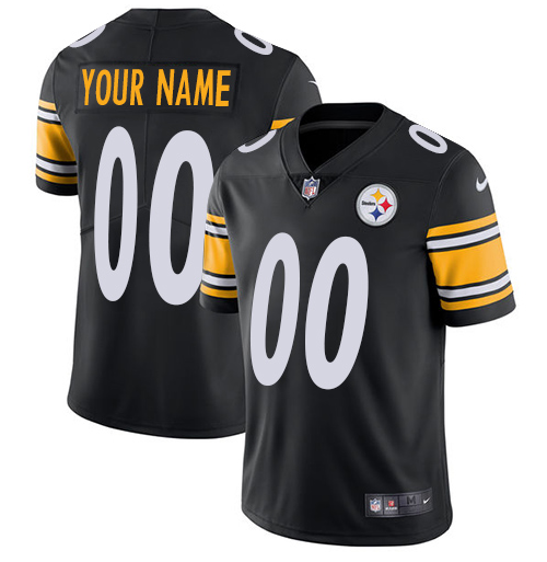 Pittsburgh Steelers Black ACTIVE PLAYER Custom Stitched Jersey - Zenithce