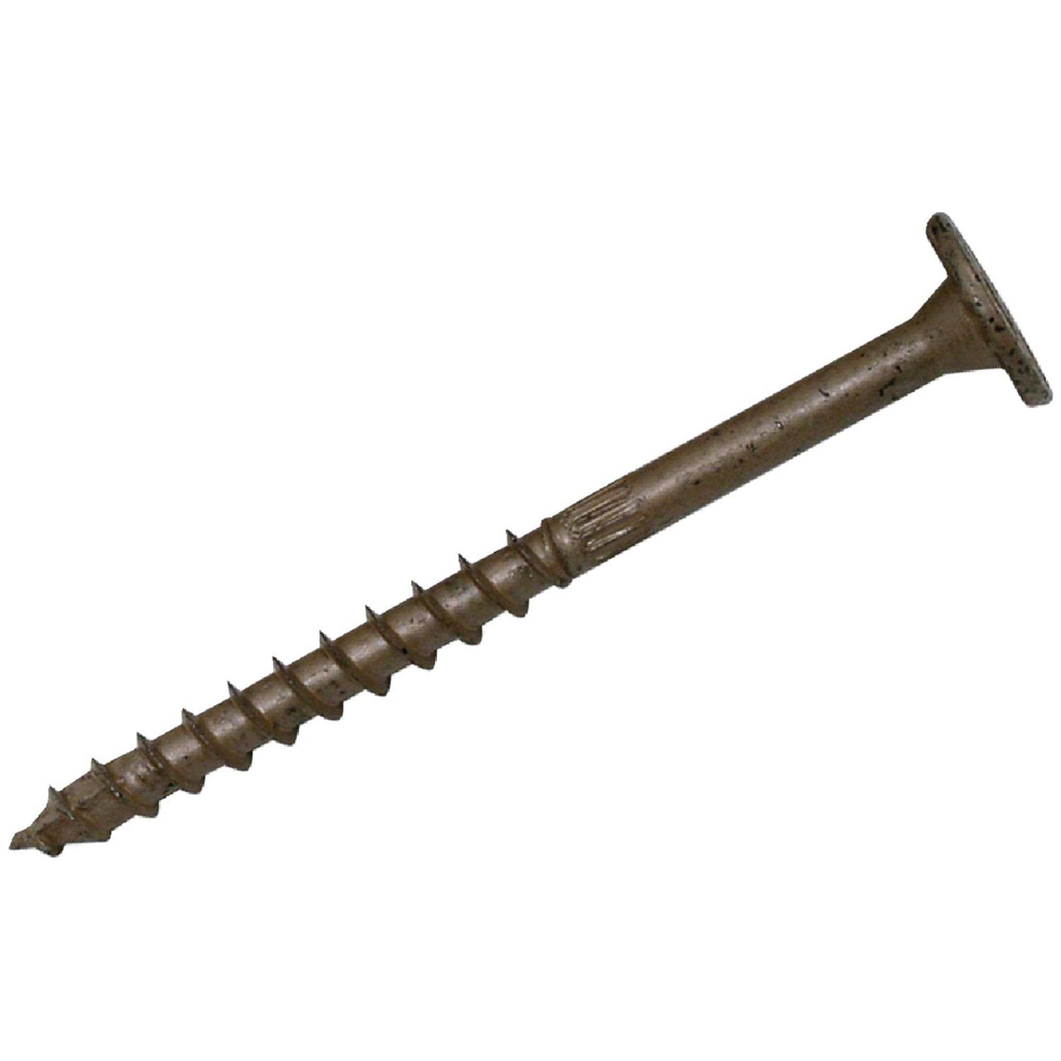 Simpson Strong Tie SDWS16312QR50 0.16×3-1/2 in. Tan Star Drive Low Profile Washer Head SDWS Framing Screws, 50/Box - Zenithce