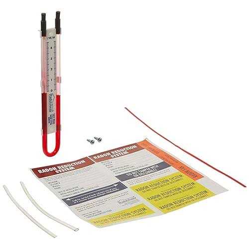RadonAway 50017 Easy Read Manometer - Zenithce