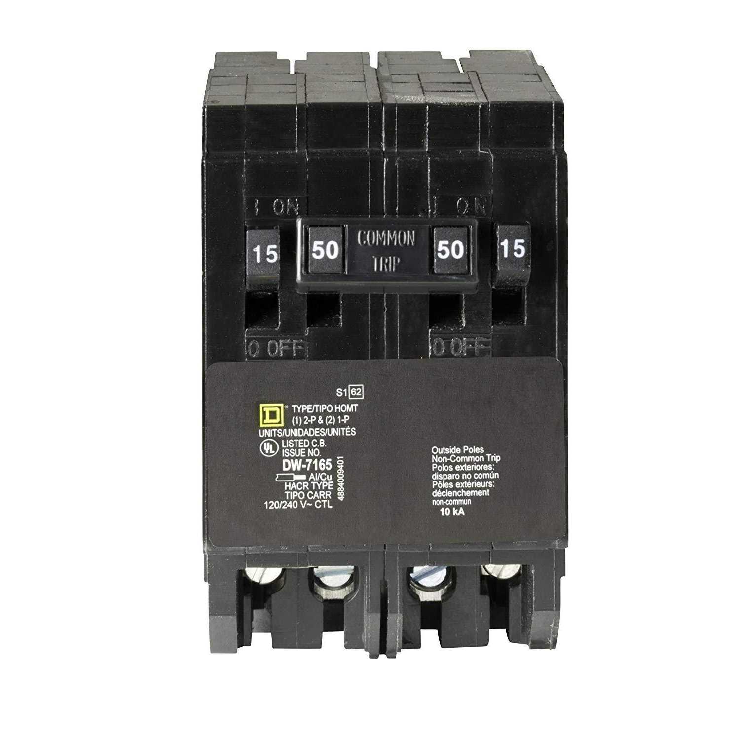 Square D Homeline 40 Amp 2-Pole GFCI Circuit Breaker HOM240GFIC - Zenithce