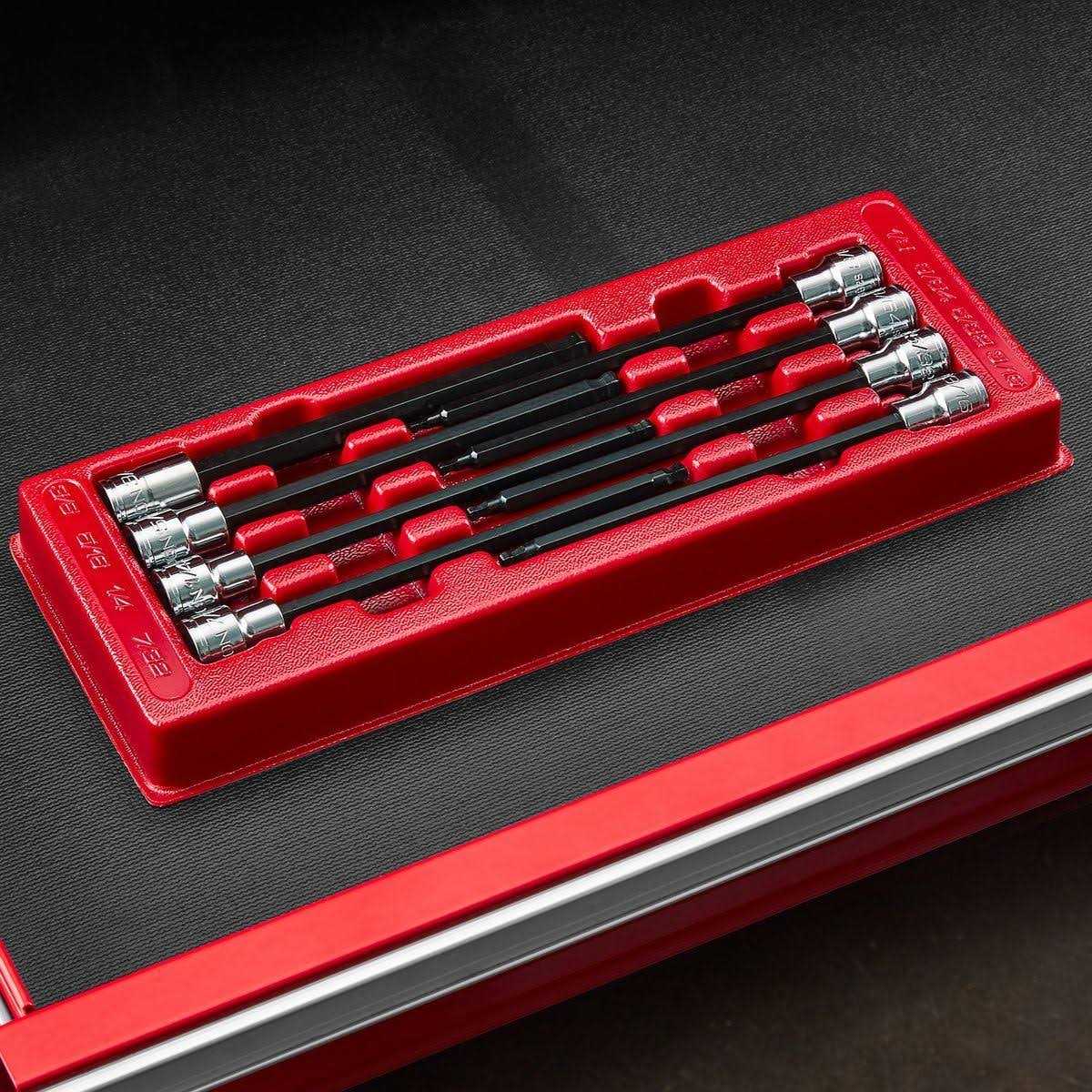 Icon 3/8 in. Drive Metric Professional Hex Bit Socket Set - Zenithce