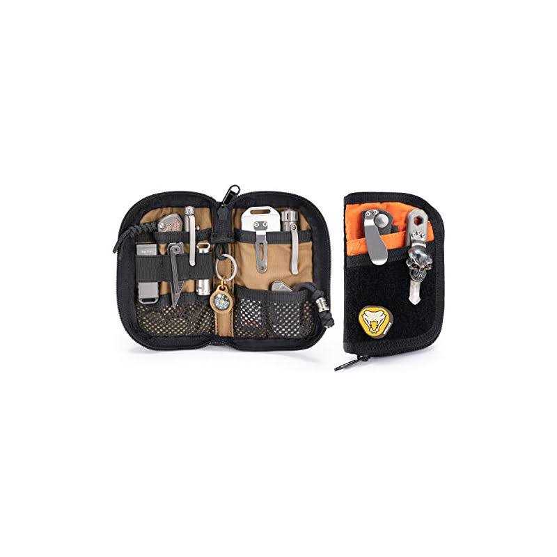 VIPERADE VE10 Tool Pouch EDC Pocket Organizer for Men Small EDC Organizer Pouch with 7 Pockets - Zenithce