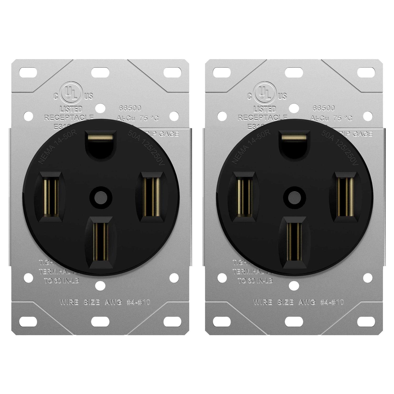 Enerlites Range Receptacle Outlet for RV - Zenithce