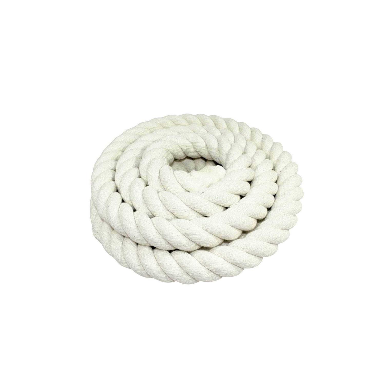Sgt Knots Twisted 100% Cotton Rope for Diy Projects - Zenithce