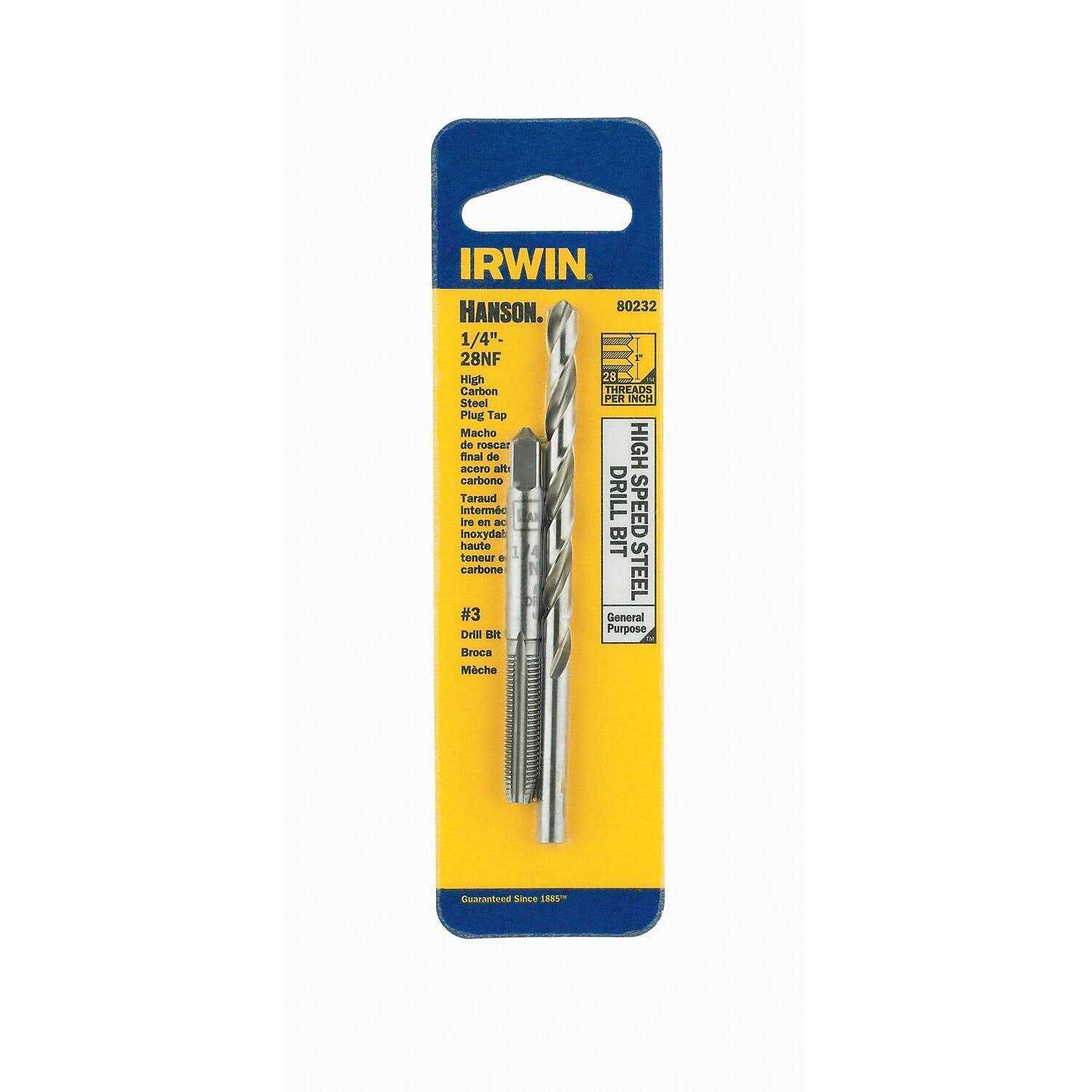 Irwin 80187 Tap and Drill Set - Zenithce