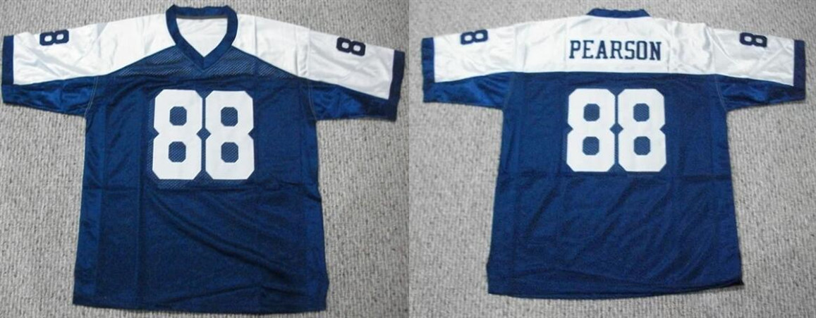 Dallas Cowboys #88 Drew Pearson Navy White Stitched Jersey - Zenithce