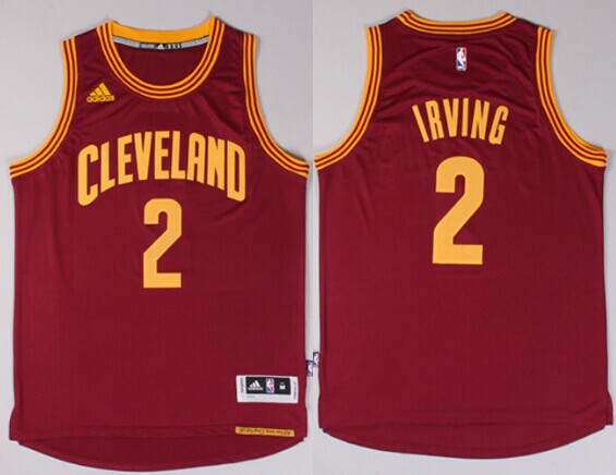 Cleveland Cavaliers #2 Kyrie Irving Revolution 30 Swingman 2014 New Red Jersey - Zenithce