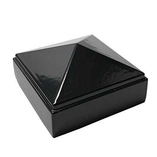 Decorex Hardware Aluminium Pyramid Post Cap for Metal Posts - Zenithce