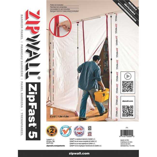Zipwall Reusable Dust Panel - Zenithce