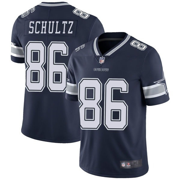 Dallas Cowboys #86 Dalton Schultz Navy Vapor Untouchable Limited Stitched Jersey - Zenithce
