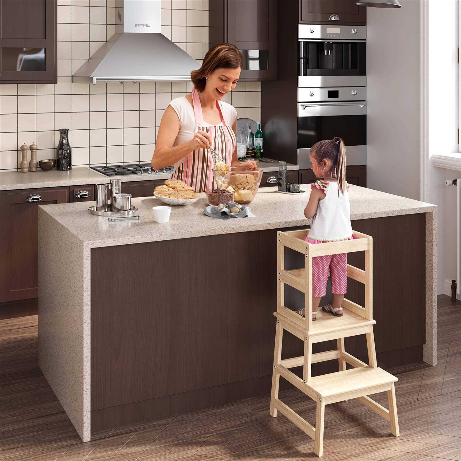 POPFLY 3 in 1 Kitchen Faucet with Water Filter Built-in Stainless Steel OPEN BOX - Zenithce