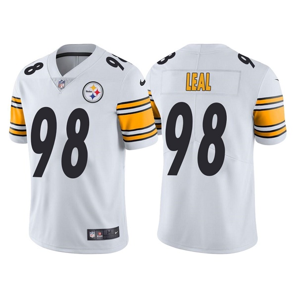 Pittsburgh Steelers #98 DeMarvin Leal White Vapor Untouchable Limited Stitched Jersey - Zenithce