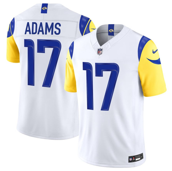 Los Angeles Rams #17 Davante Adams White 2026 F.U.S.E. Vapor Limited Stitched Jersey - Zenithce