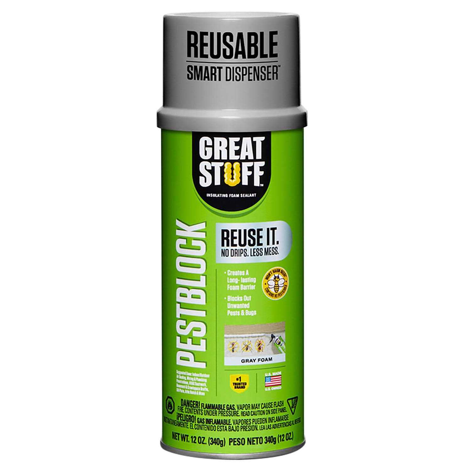 Great Stuff Insulation/Expanding Foam Big Gap Filler Smart Dispenser - Zenithce