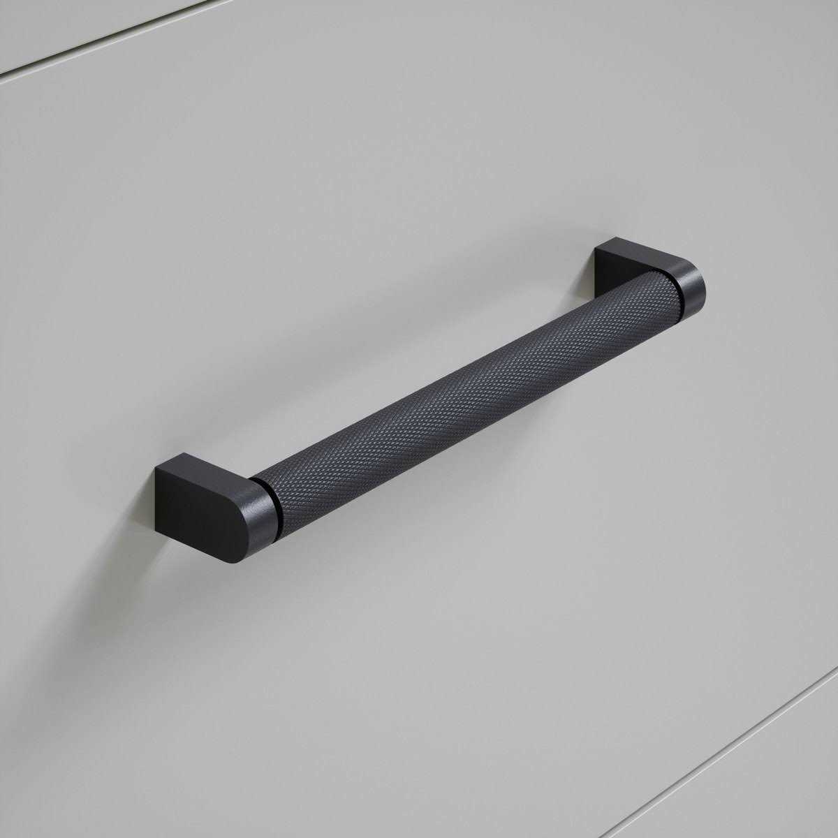 Sumner Street Home Hardware Kent Knurled 7 in. Satin Brass Drawer Pull - Zenithce