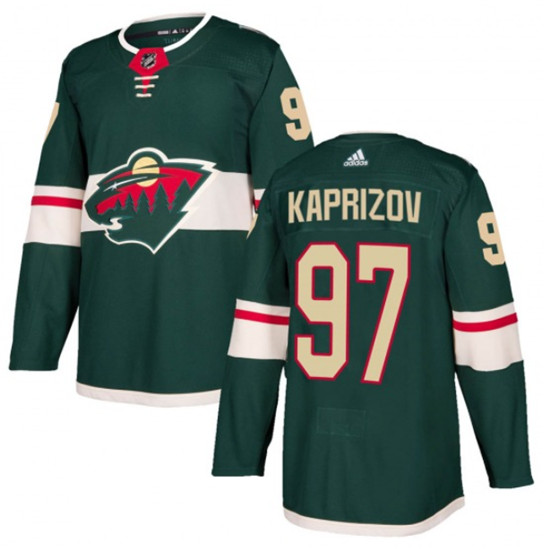 Minnesota Wild #97 Kirill Kaprizov Green Stitched Jersey - Zenithce