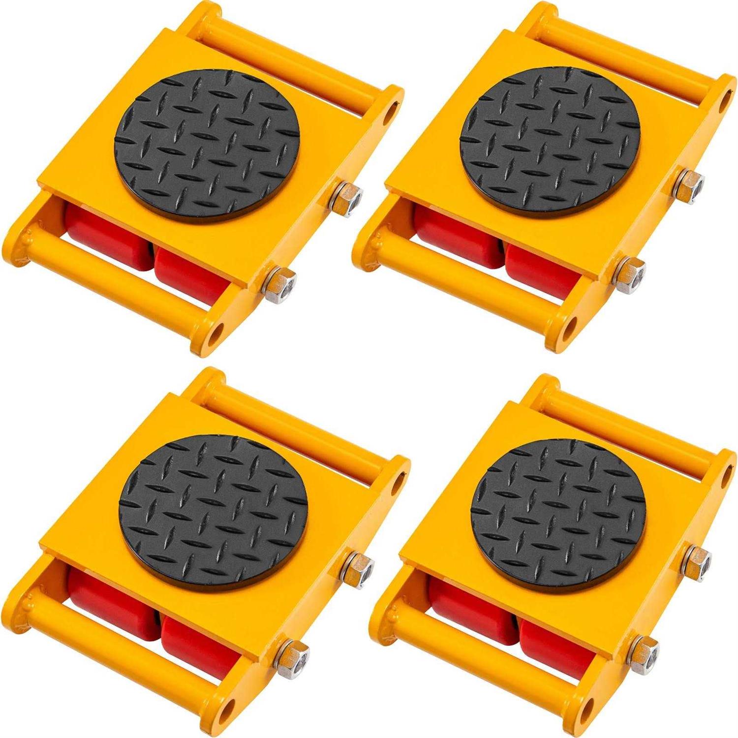 VEVOR 4pcs Machinery Mover 6T Machinery Skate Dolly - Zenithce