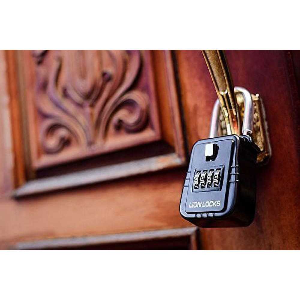 Lion Locks 12 Keyed-Alike Padlocks w/ 1.25” Shackle Keys - Zenithce