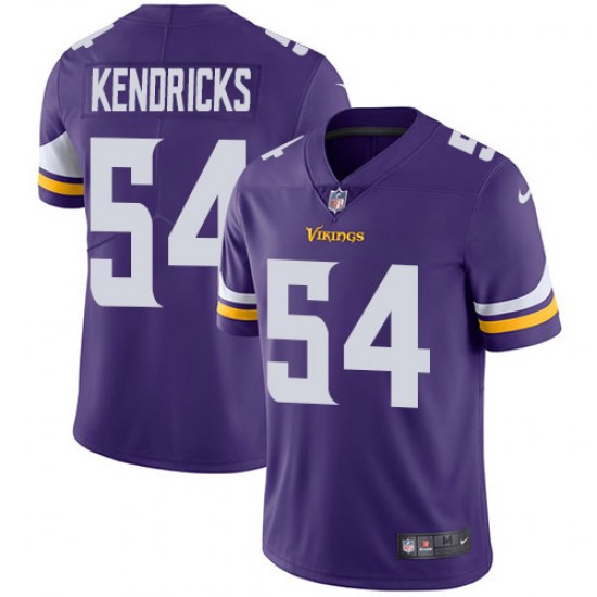 Minnesota Vikings #54 Eric Kendricks Purple Vapor Untouchable Limited Stitched Jersey - Zenithce