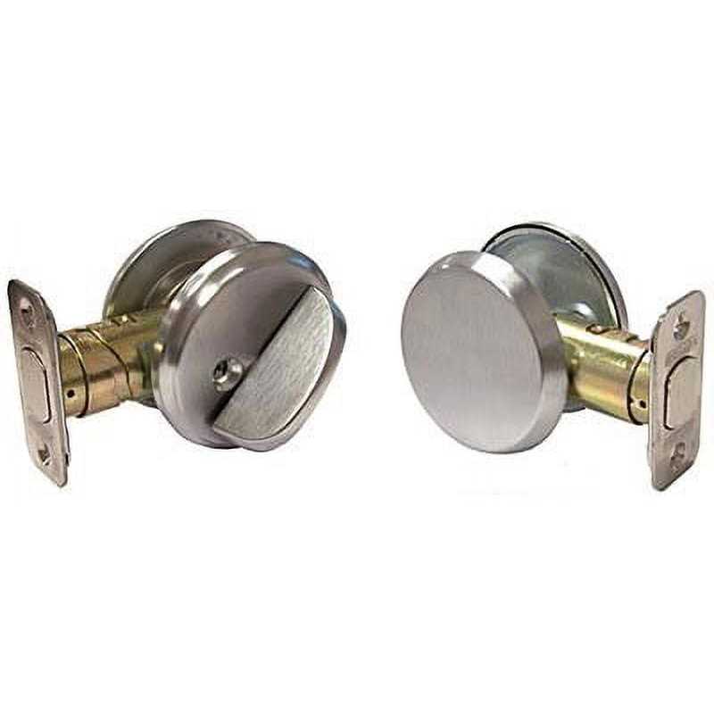 Schlage One-Sided Deadbolt with Exterior Plate - Zenithce