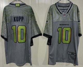 Seattle Seahawks #10 Cooper Kupp Limited Gray Rivalries Vapor Jersey - Zenithce