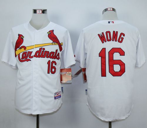 Cardinals #16 Kolten Wong White 1982 Turn Back The Clock Stitched Jersey - Zenithce