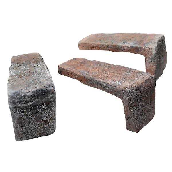 Koni Brick Old Chicago Pueblo Bonito 2.50 in. Thin Brick Manufactured Stone Siding - Zenithce