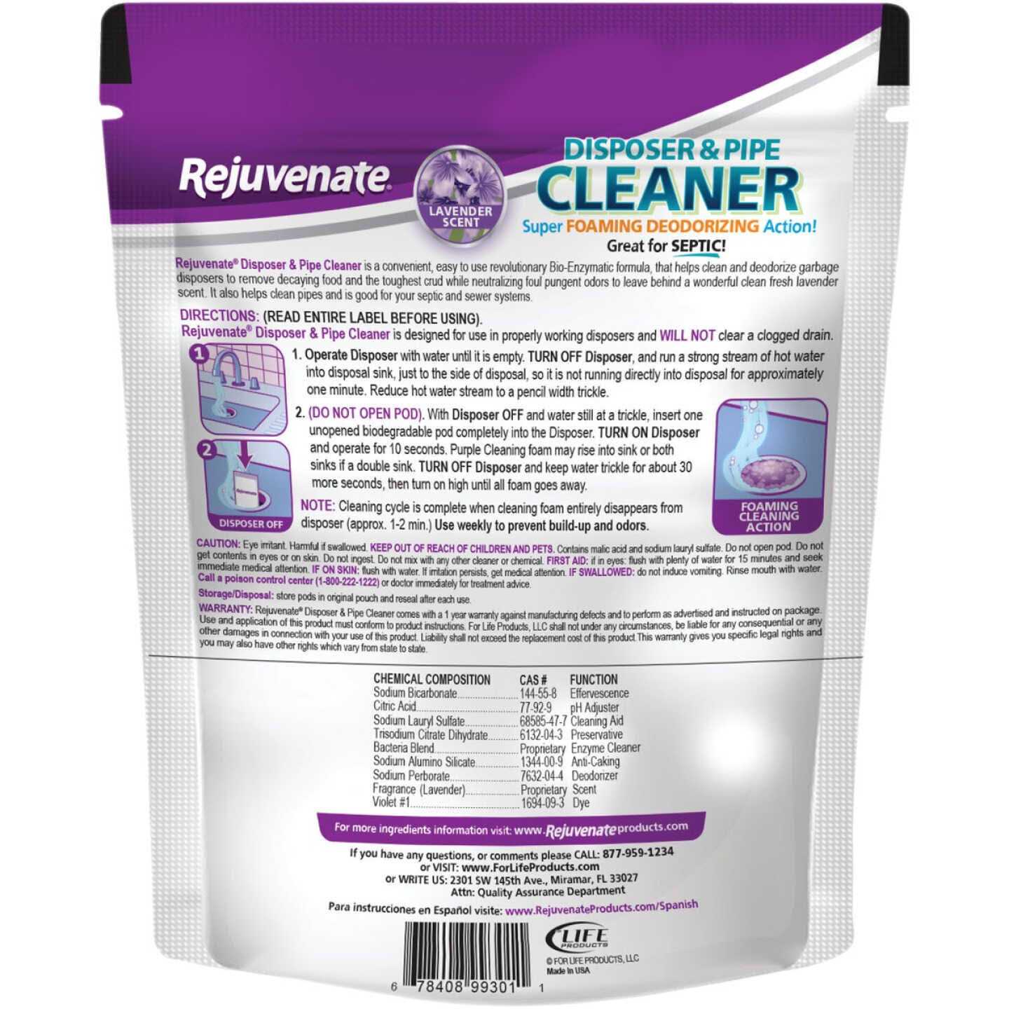 Rejuvenate Disposer & Pipe Cleaner - Zenithce
