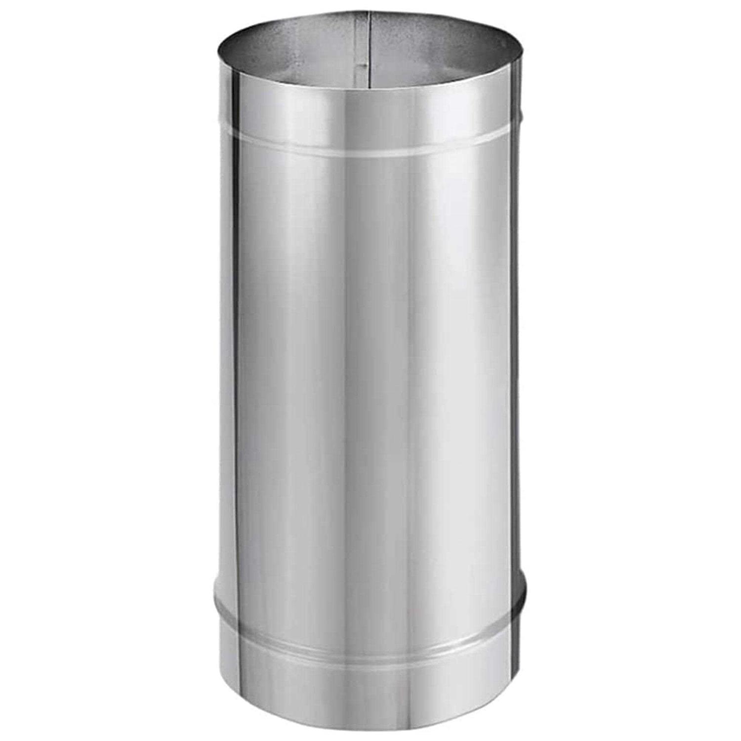 DuraVent DuraBlack Single Wall Stainless Steel Stove Pipe - Zenithce