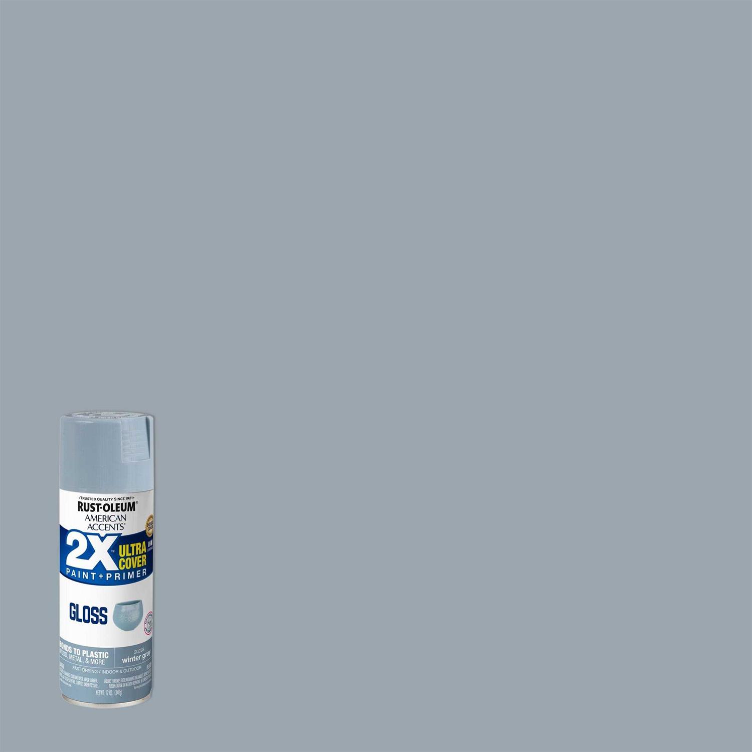 Rust-Oleum American Accents 2X Ultra Cover Metallic Spray Paint - Zenithce