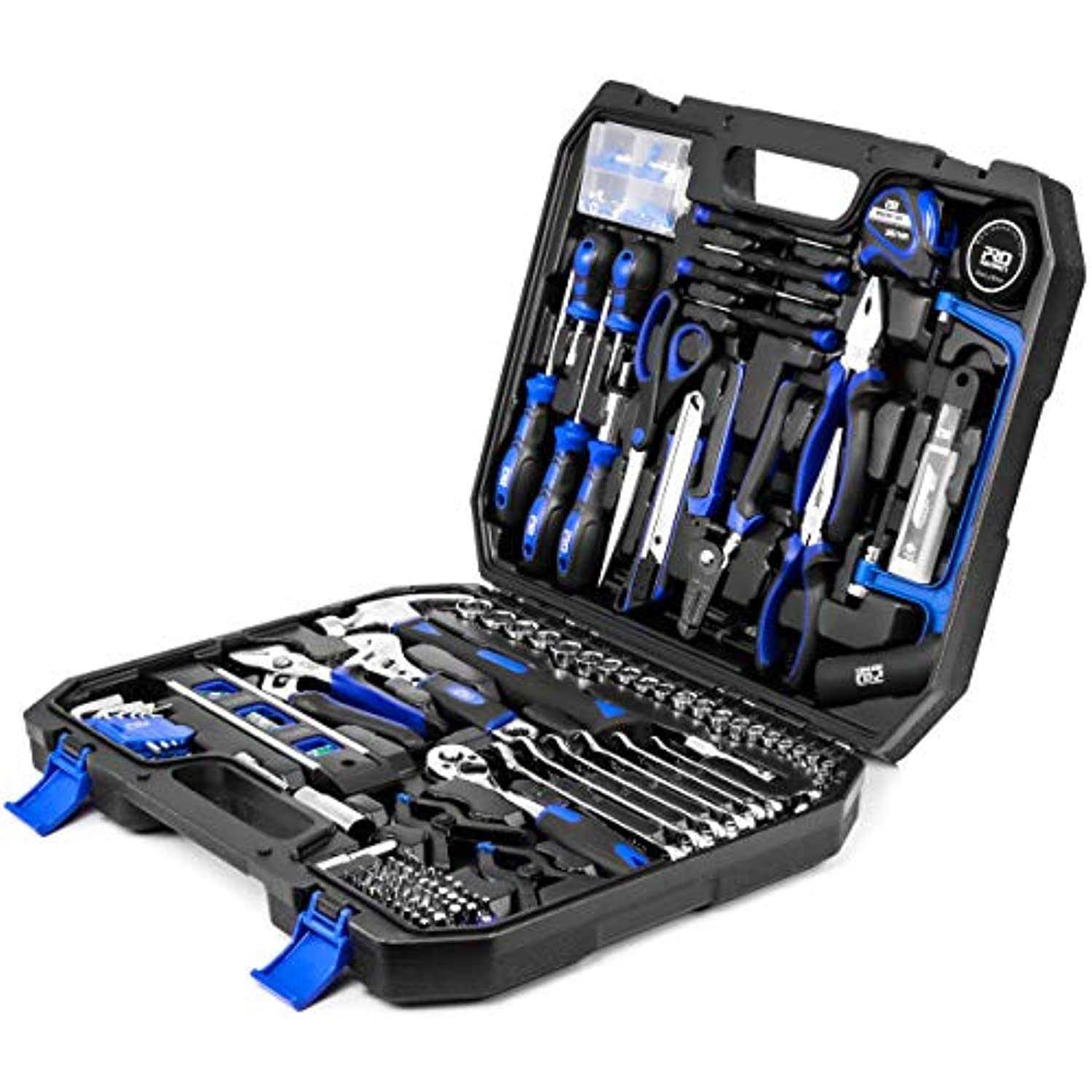 Prostormer 14-Piece Ratcheting Wrench Set SAE 1/4-7/8 Chrome Vanadium Steel Flex Head Combination Wrench Set with Wrench Rack - Zenithce