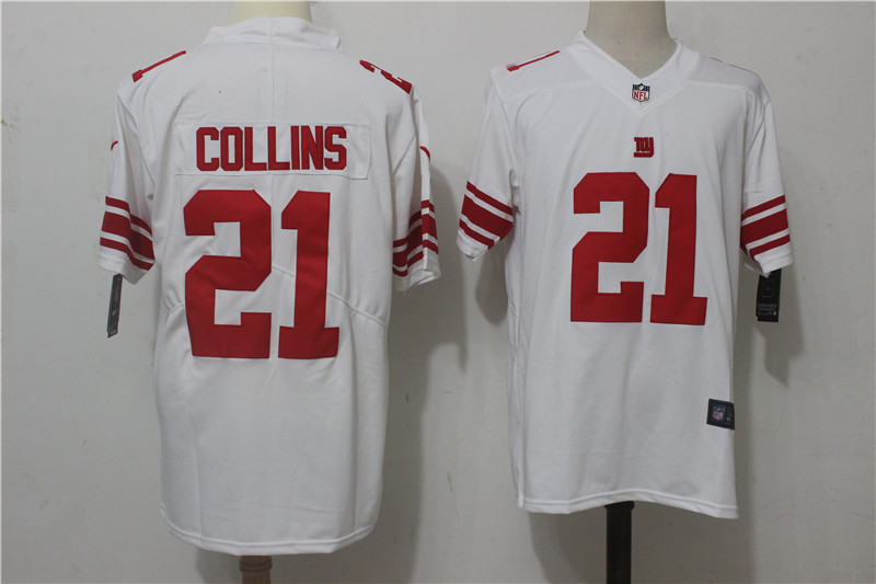 New York Giants #21 Landon Collins White Stitched Vapor Untouchable Limited Nike Jersey - Zenithce