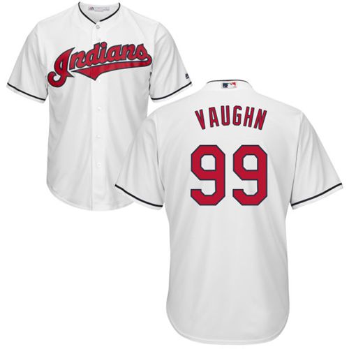 Indians #99 Ricky Vaughn White New Cool Base Stitched Jersey - Zenithce