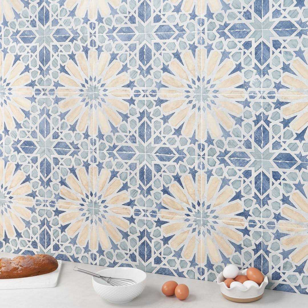Ivy Hill Tile Aerial 2.83 in. x 7.67 Ceramic Wall Tile - Zenithce