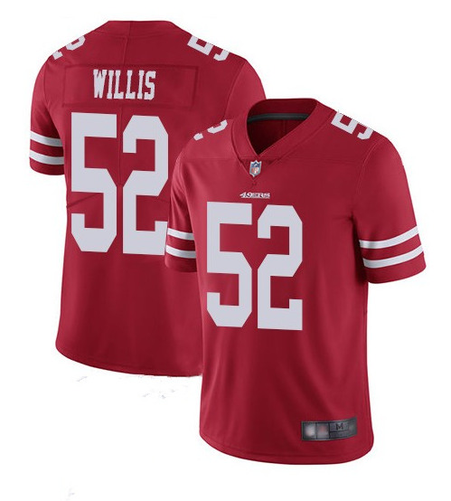 San Francisco 49ers #52 Patrick Willis Red Vapor Untouchable Limited Stitched Jersey - Zenithce