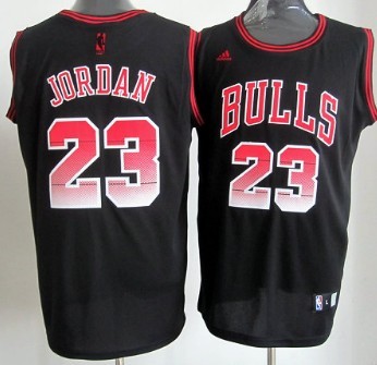 Chicago Bulls #23 Michael Jordan 2012 Vibe Black Fashion Jersey - Zenithce