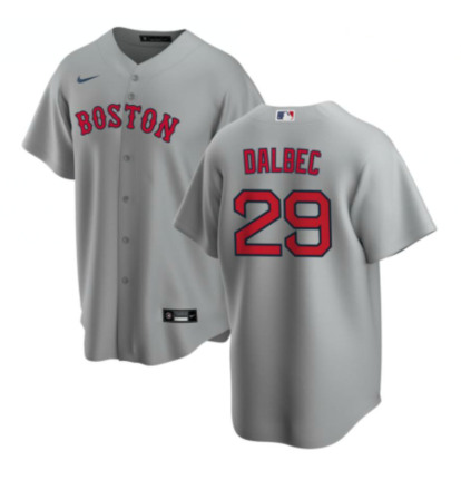 Boston Red Sox #29 Bobby Dalbec Gray Cool Base Stitched Jersey - Zenithce