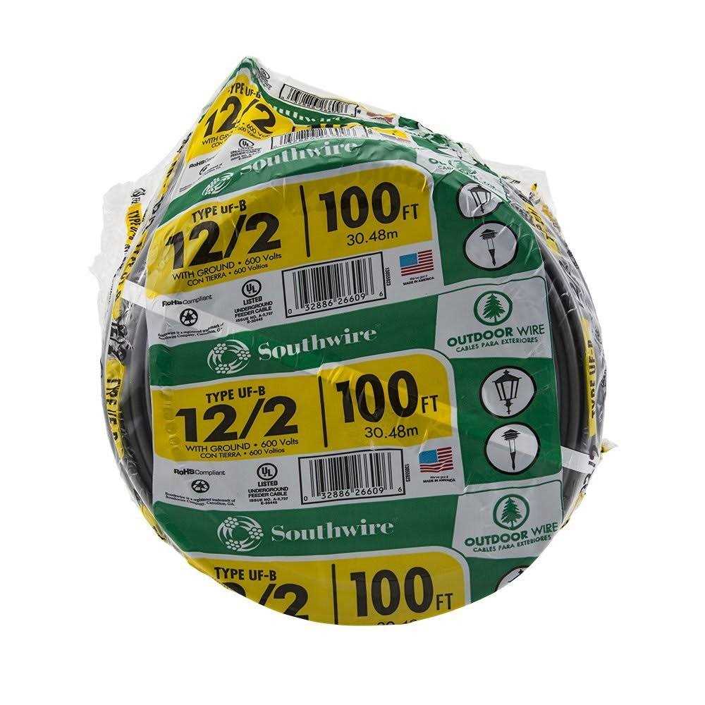 Southwire 13054222 14/2wg UF Wire 50-Foot - Zenithce
