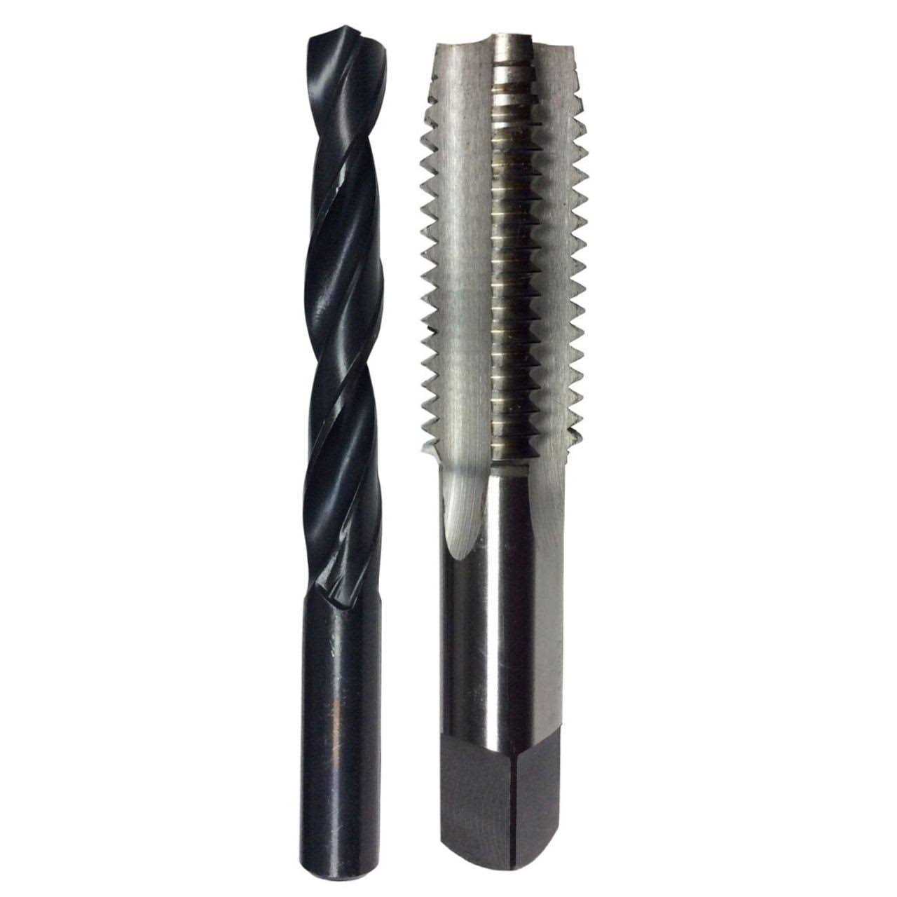 Drill America High Speed Steel Plug Tap and High Speed Steel Drill Bit - Zenithce