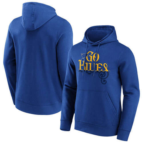 St. Louis Blues Royal Hometown Graphic Hoodie - Zenithce