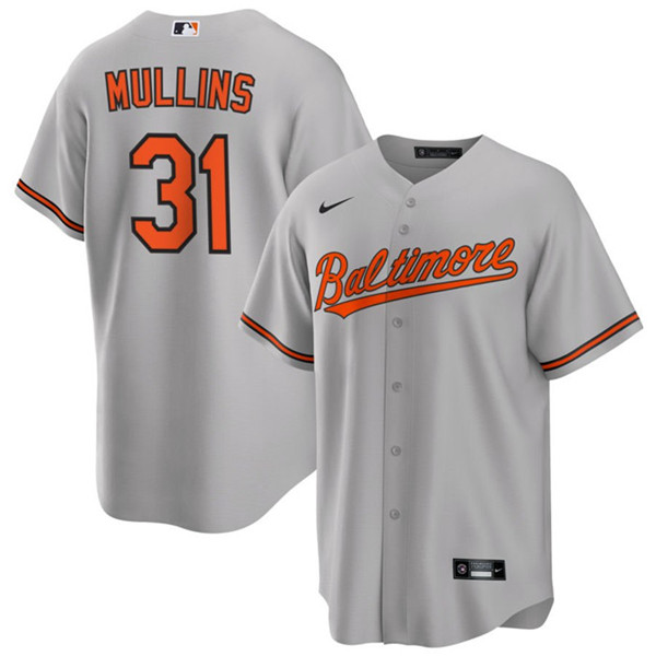 Baltimore Orioles #31 Cedric Mullins Gray Cool Base Stitched Jersey - Zenithce