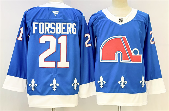 Colorado Avalanche #21 Peter Forsberg Blue 2025 Stitched Jersey - Zenithce