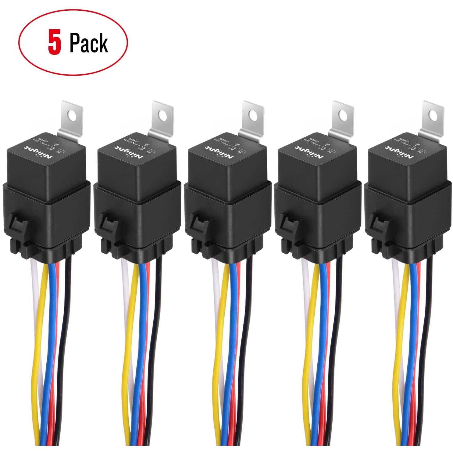 Nilight 2Pin Way 16AWG Waterproof Wire 1.5mm Series Terminal Connector-10 Pack - Zenithce