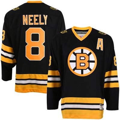 Bruins #8 Cam Neely Stitched Black Jersey - Zenithce