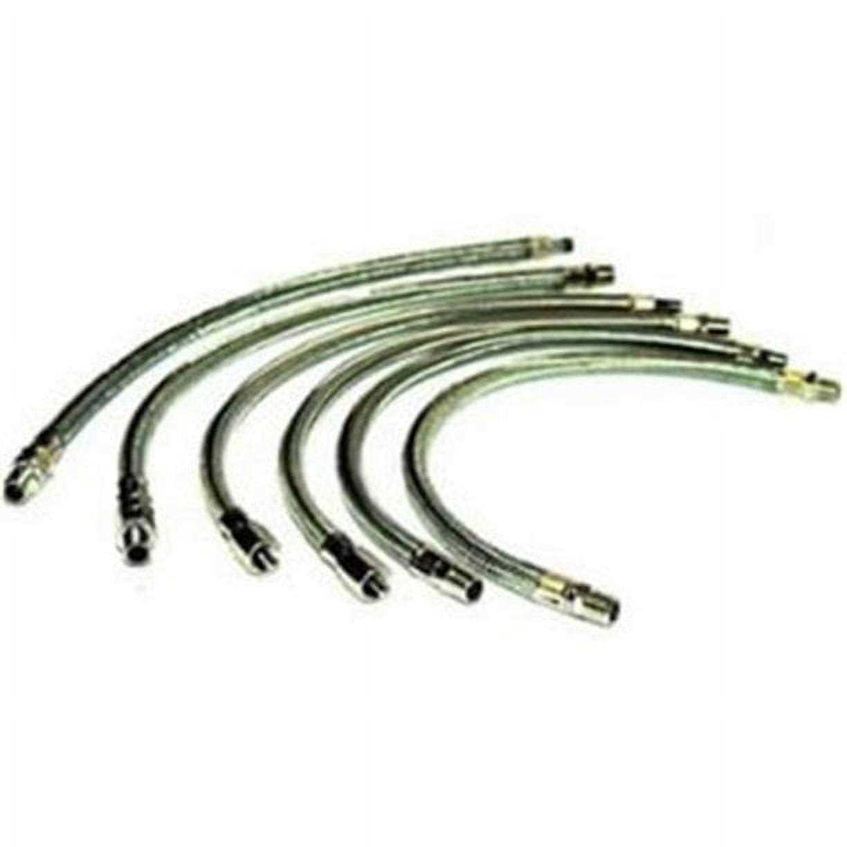 Viair 92790 24 Stainless Steel Braided PTFE Leader Hose w/ Check Valve - Zenithce