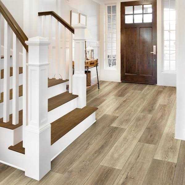 Shaw Brookside 7 in. W Click Lock Luxury Vinyl Plank Flooring - Zenithce