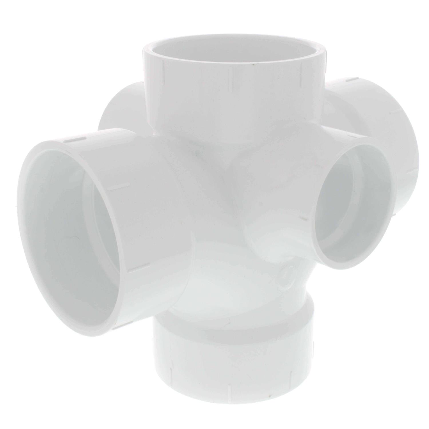 Spears P404 2 PVC DWV Sanitary Street Tee - Zenithce