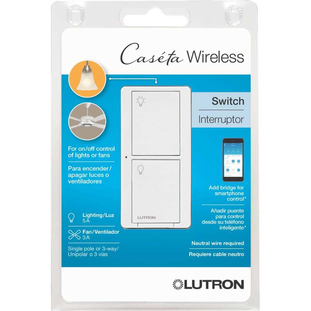 Lutron Caseta Wireless Smart Lighting Dimmer Switch - Zenithce