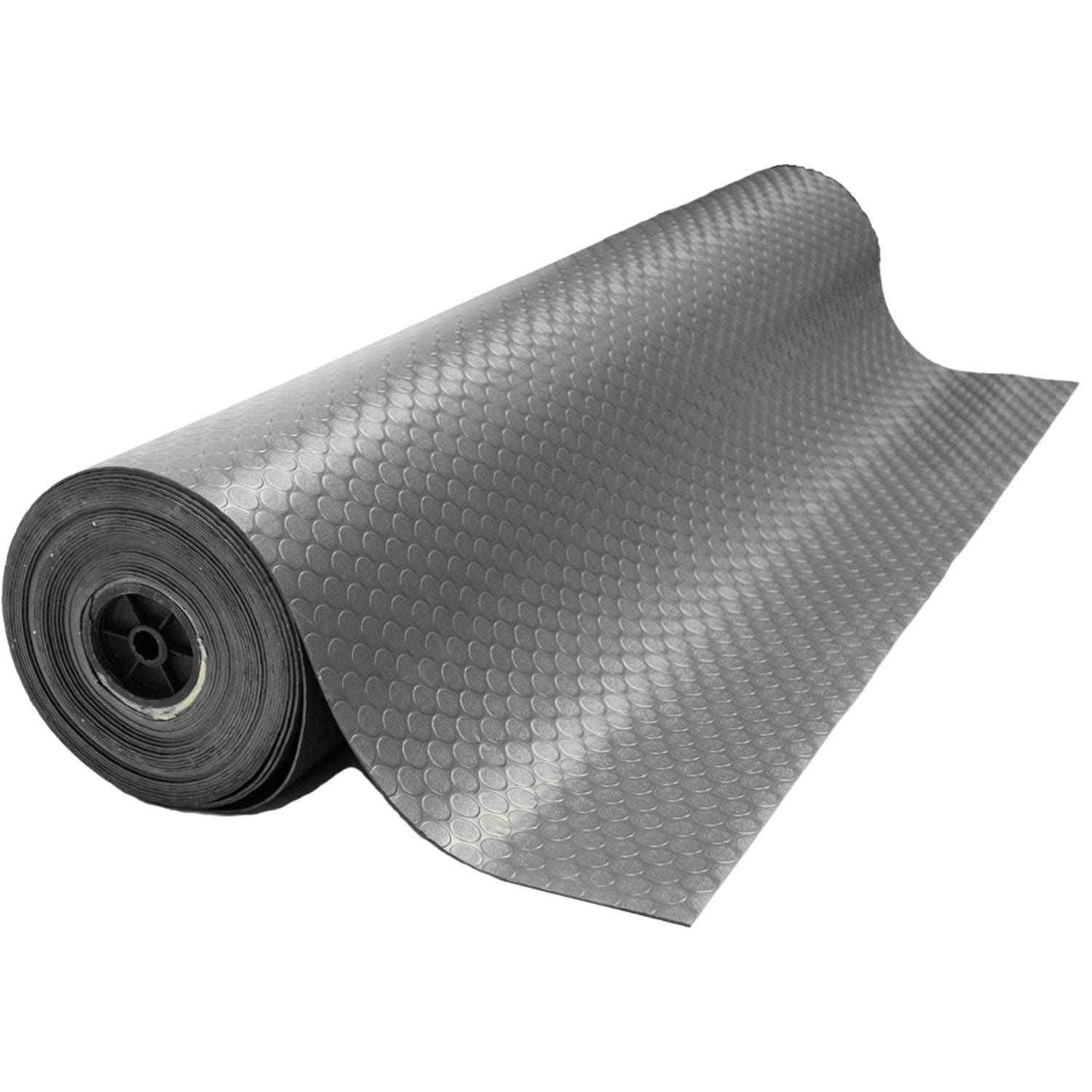 Rubber-Cal Coin-Grip Anti-Slip Rolled Rubber Mat - Zenithce